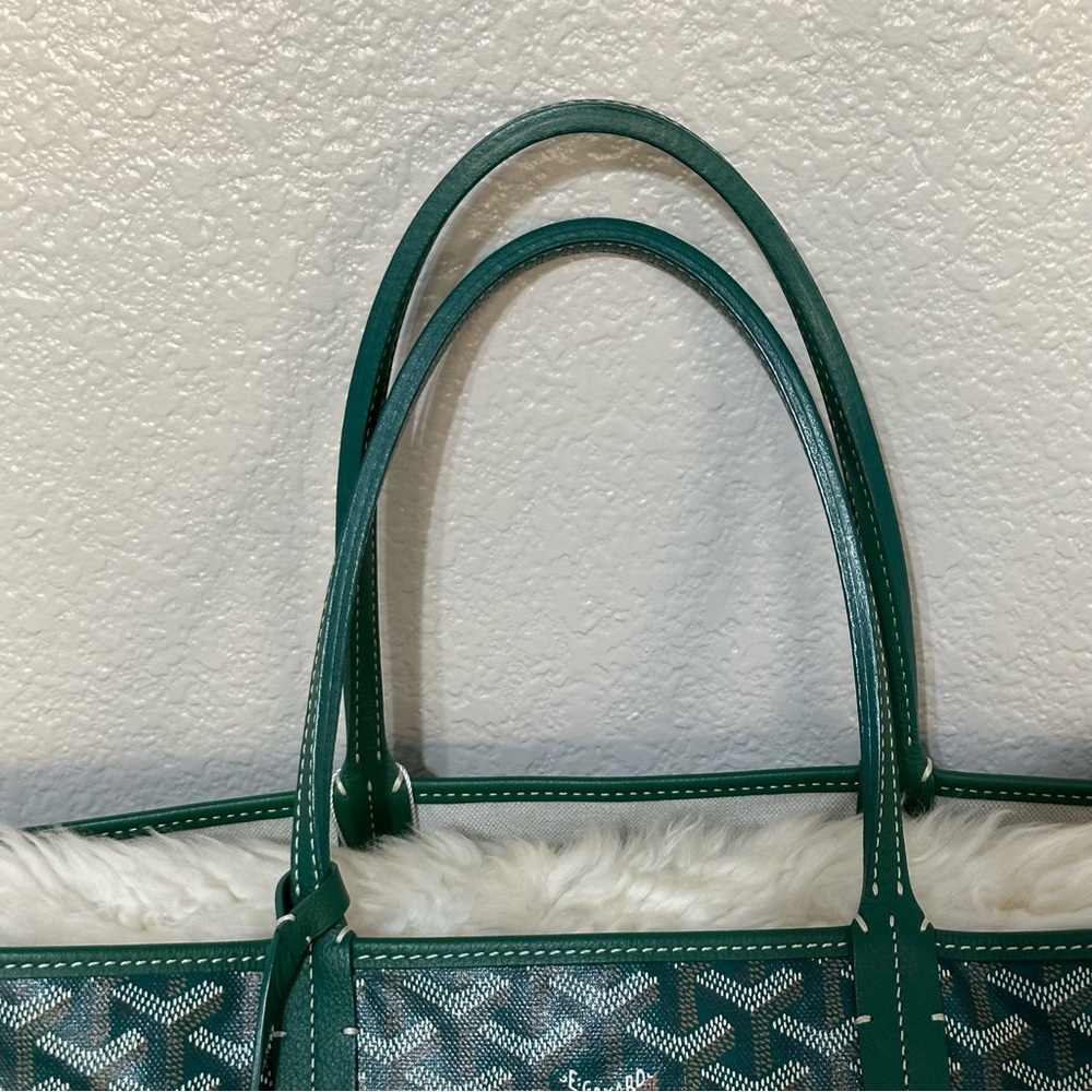 GOYARD Saint Louis PM Tote Bag Green - Picture 8 of 13